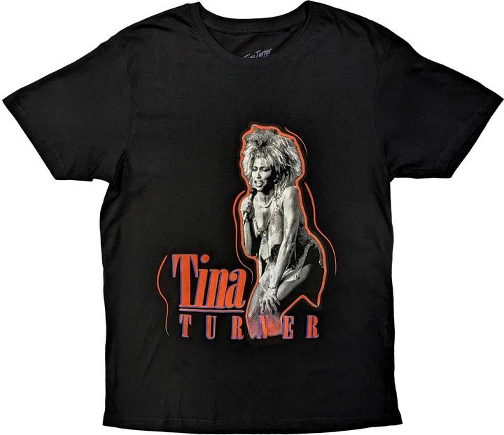 Produktbild Tina Turner TShirt Erwachsene aus neonfarbener Baumwolle (S)