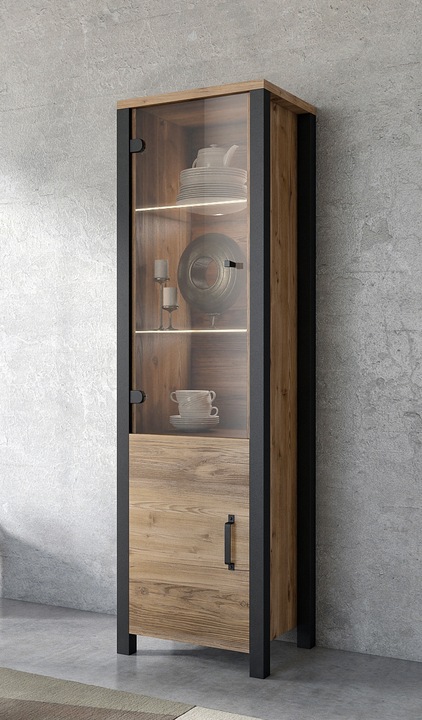 Immagine prodotto Helvetia Möbel Olin WM (56 x 43 x 191 cm)