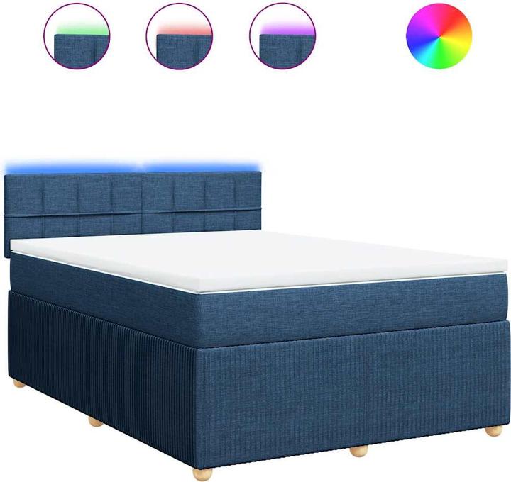Actual product image vidaXL Boxspringbett (140 x 190 cm)