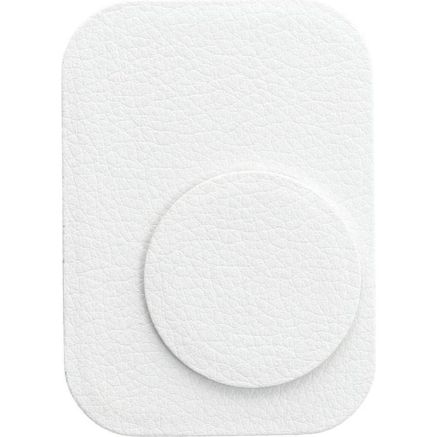 OEM Stylus Badget for magnet car holder leather white, Supporto per smartphone, Bianco