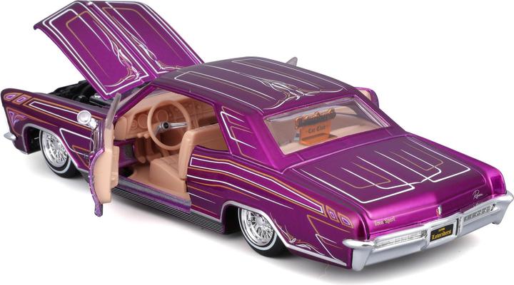 Produktbild Maisto Buick Riviera 1965 Lowrider 1/24 violett