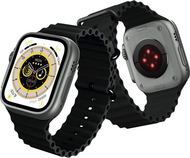 Image du produit Leicke APPLOID SMARTWATCH U8+ UltraMaxx IP67 + 2 bracelets interchangeables (49 mm)