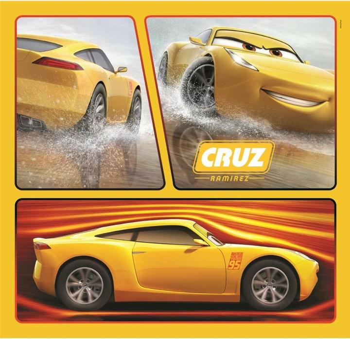 Actual product image Clementoni PUZZLE 3X48 CARS 25305 (48 pieces)