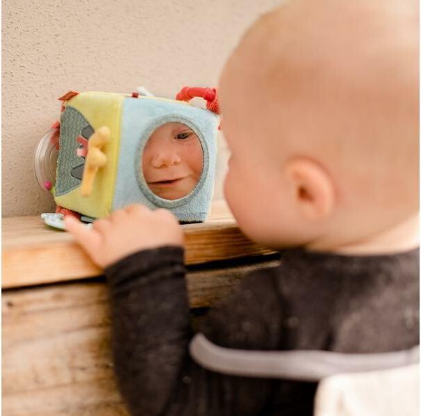 Actual product image Fehn Activity Cube Happy Dino