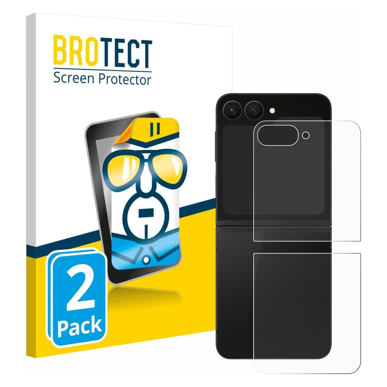 Protettore Anti-riflesso Fujifilm X70 Brotect Pellicola Protettiva Per Fujifilm FinePix X70 Protezione Schermo (2 Pezzi) [Trasparente, Anti-Impronte Pellicole Fujifilm Pellicola Opaca Anbernic RG353V