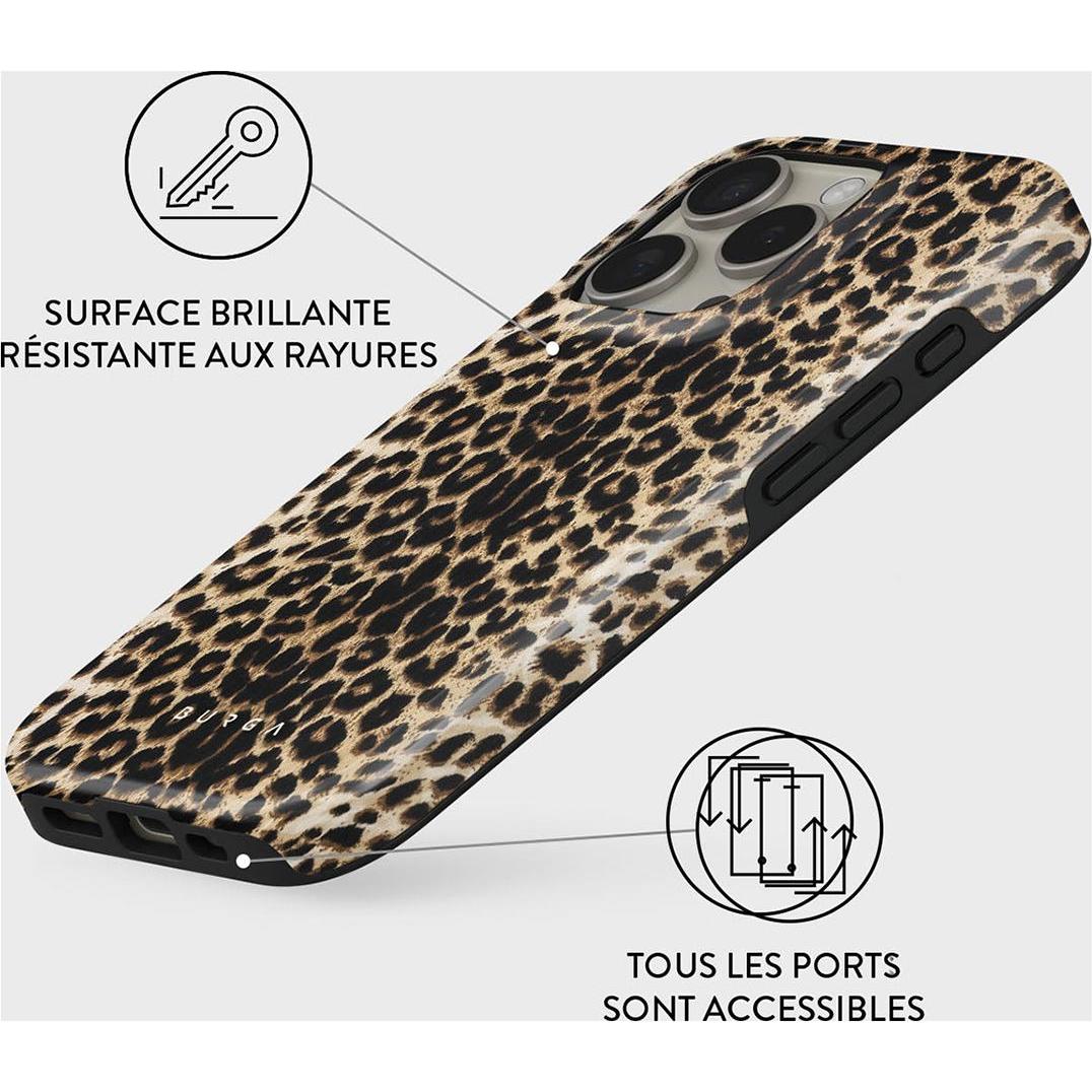 Thumbnail - Burga Player (Apple iPhone 16 Pro Max), Smartphone Hülle, Braun