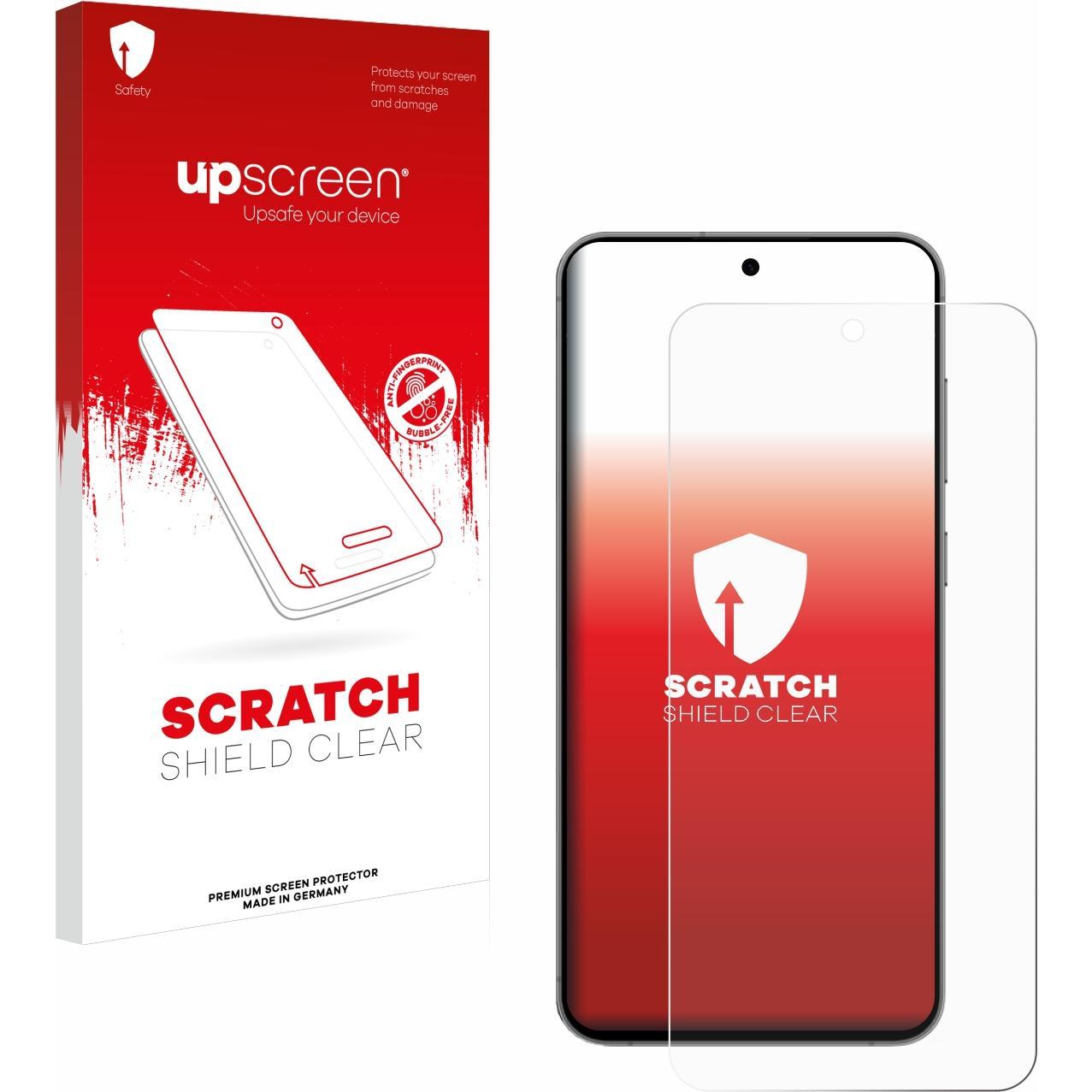 upscreen Schutzfolie Displayschutz Displayschutzfolie Folie Klar Transparent (1 Stück, Samsung Galaxy S21), Smartphone S...