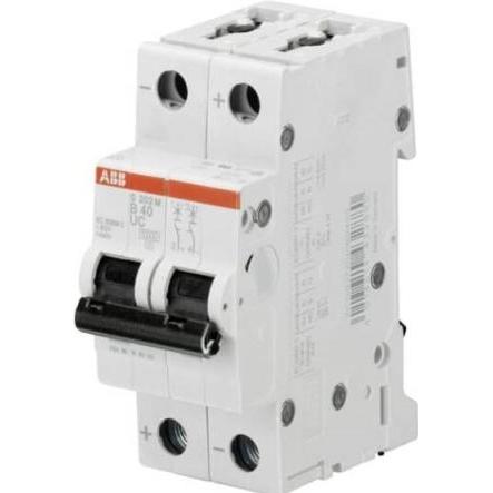 ABB, Schutzschalter, LS S202M-B16UC SicherungsautomatÂ B-Char., 10kA, 16A, 2P