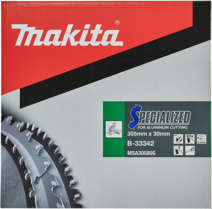Productafbeelding Makita SPECIALIZED Zaagblad 305x30x80Z