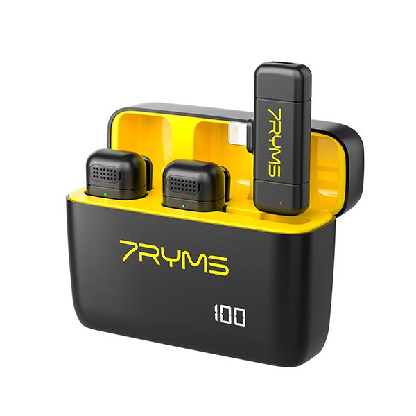 Actual product image 7Ryms Rimo S1(LN) 2.4G DUAL-Channel Wireless Microphone (7R-RIMO-S1-LN)