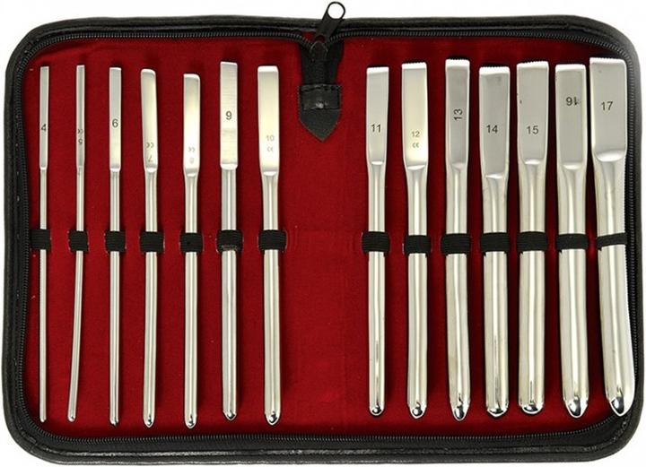 Rimba Kit de dilatateurs avec étui de luxe (14 tailles)