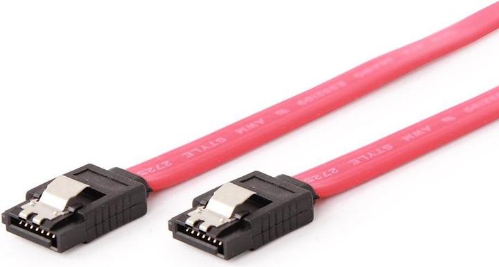 Produktbild Gembird Cablexpert CC-SATAM-DATA-0.3M - 0,3 m - SATA III - Männlich/Männlich - Pink - Ge