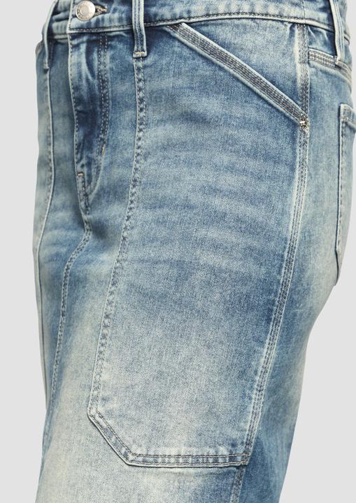 Produktbild s.Oliver Rock Midi-Jeansrock mit Schlitz (36)