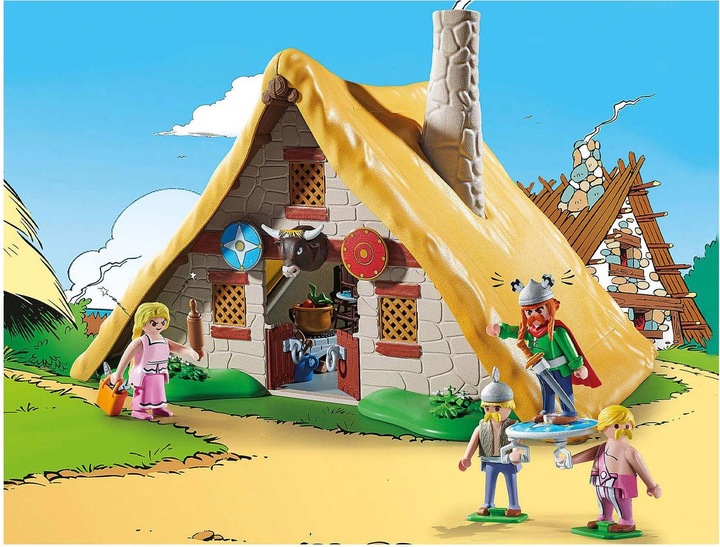 Image du produit Playmobil La hutte d'Abraracourcix (70932, Playmobil Astérix)