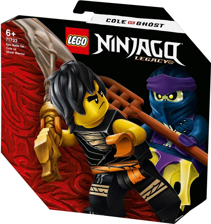 Produktbild LEGO Kampfset: Cole vs. Geisterkämpfer (71733, LEGO Ninjago)
