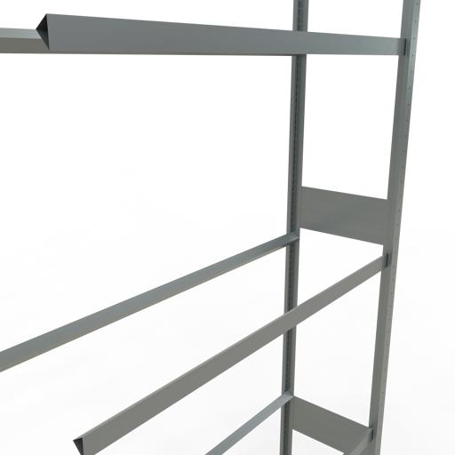 Produktbild Schulte Lagertechnik Räder-Anbauregal MULTIplus151