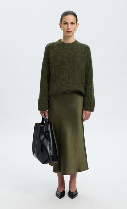 Actual product image Selected Slfgabriella Ls Knit New O-Neck Noos (XS)