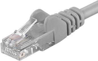 Produktbild PremiumCord Patch cable UTP RJ45-RJ45 CAT5e 3m grey (U/UTP, CAT5e, 3 m)