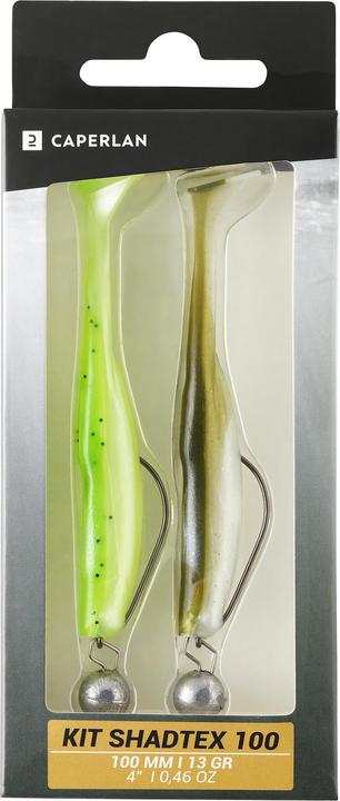 Immagine prodotto Caperlan Piuma di gomma Shadtex Shad - confezione da 2 (10 cm)