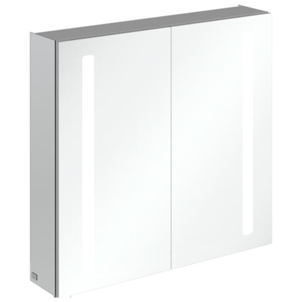 Villeroy & Boch, Spiegelschrank, My View 14 Spiegelschrank A42180, 800 x 750 x 173 mm, mit LED- Beleuchtung vertikal