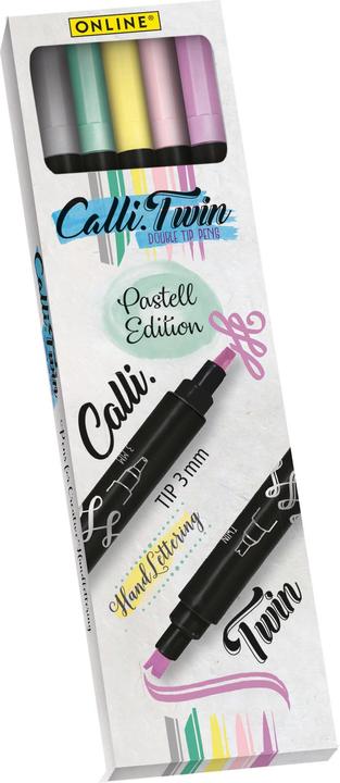 Online CALLI BRUSH TWIN - Stylo fibre (5 x)