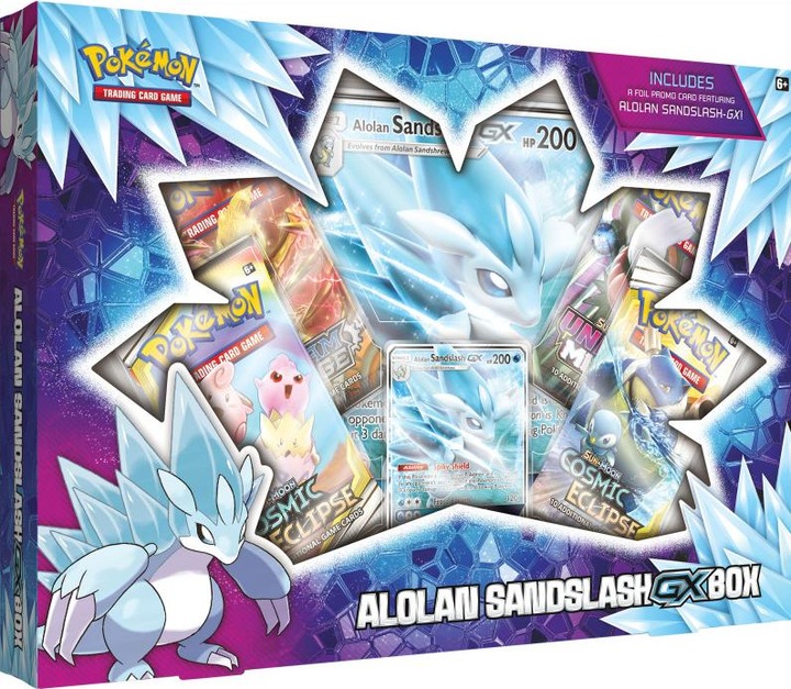 Immagine prodotto Pokémon Alolan Sandslash GX Collection Box (Inglese, Box Set e Collezione)