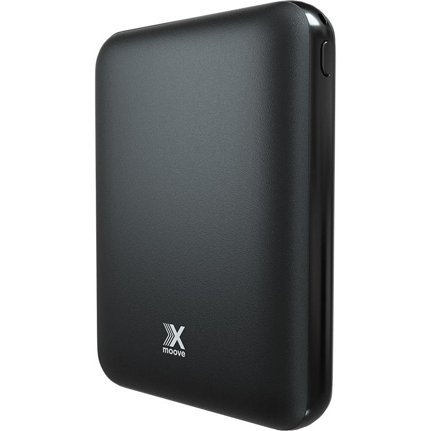 Livoo Externe Polymerbatterie mit hoher Dichte (10000 mAh, 10 W, 10 Wh), Powerbank, Schwarz