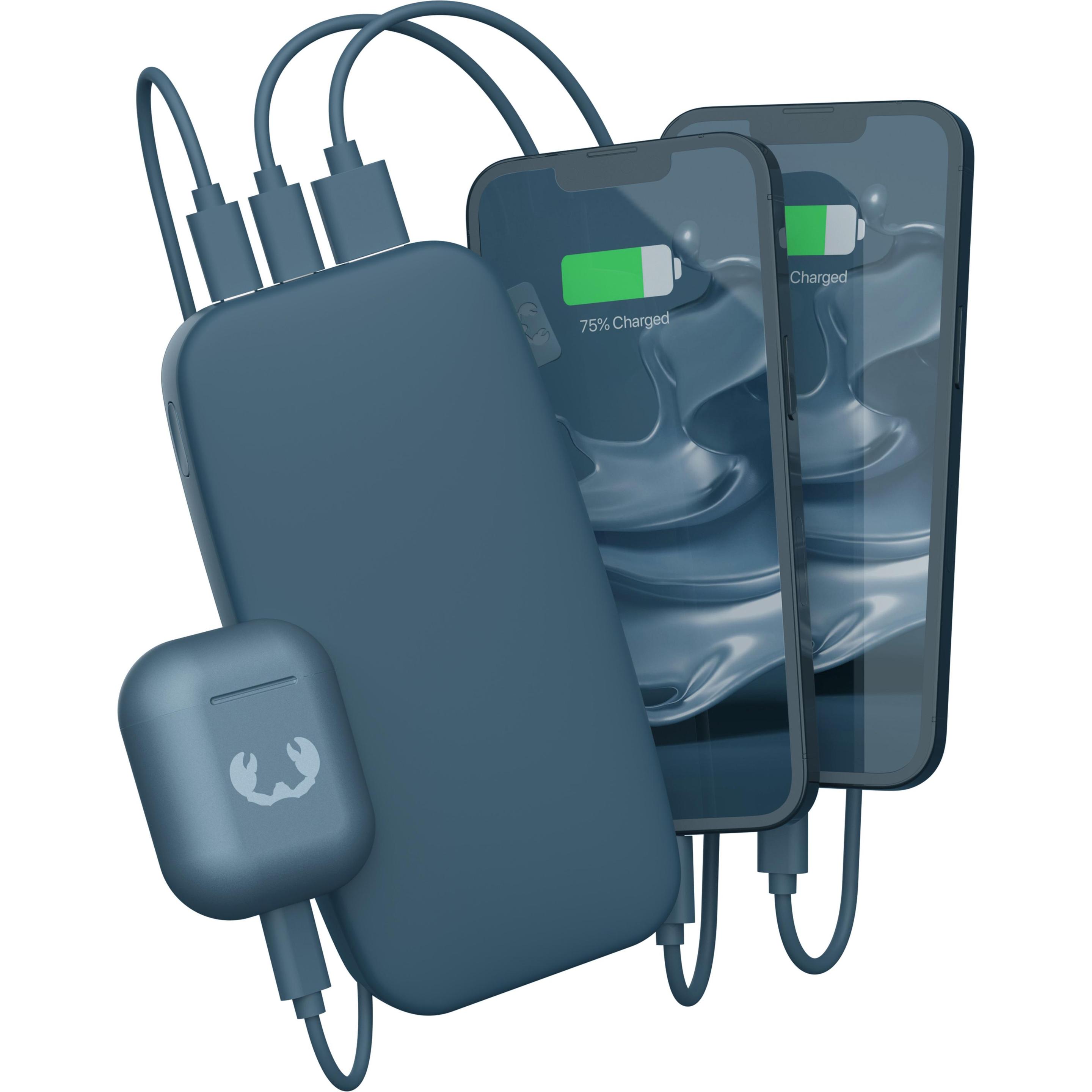 Thumbnail - Fresh'N Rebel Powerbank (24000 mAh, 20 W, 88.80 Wh), Powerbank, Blau