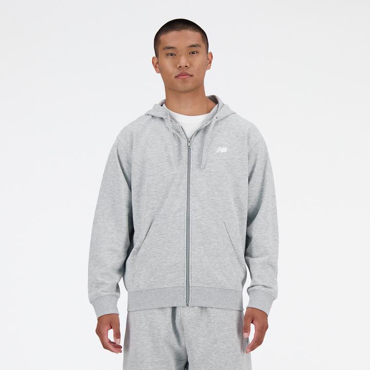 Actual product image New Balance Stacked Logo French Terry FZ Hoodie (XXL)