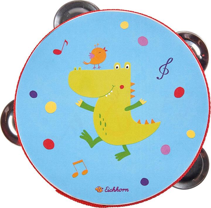 Actual product image Eichhorn Music tambourine (English, French, German, Italian)