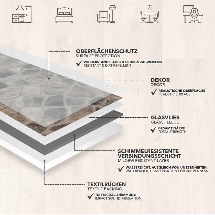 Actual product image Karat Selby 162M (Vinyl floor)