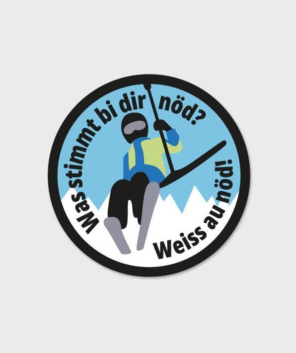 Image du produit SwissMeme Je ne sais pas! Autocollant