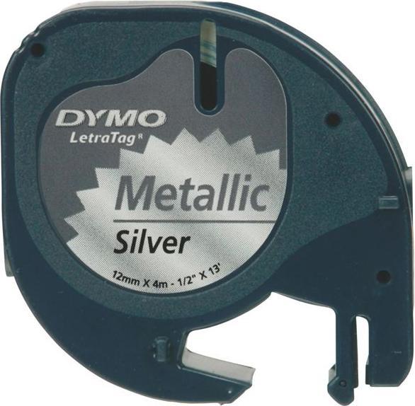 Produktbild Dymo S0721800 LetraTag 3er Set (1.20 cm, Gelb, Silber, Weiss)