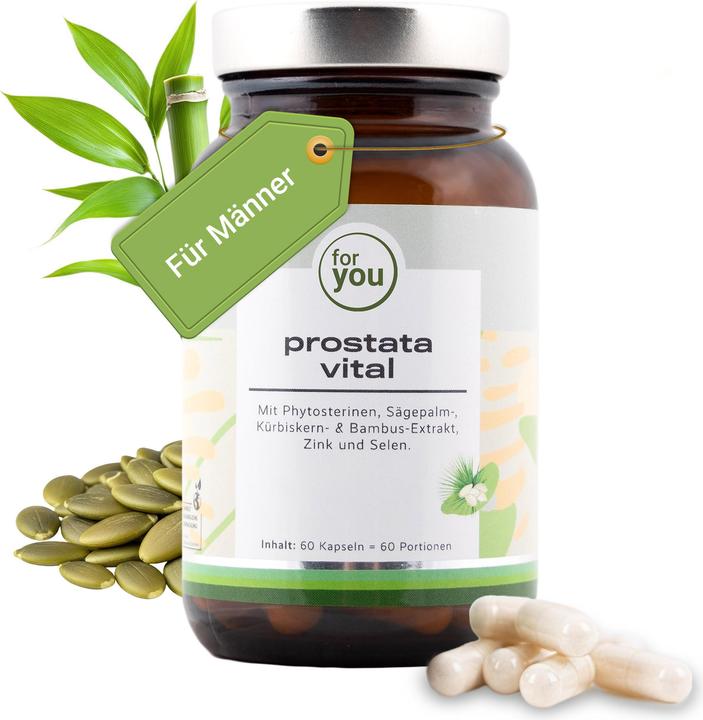 Actual product image For You Prostate vital (60 pcs., Capsules, 60 ml)