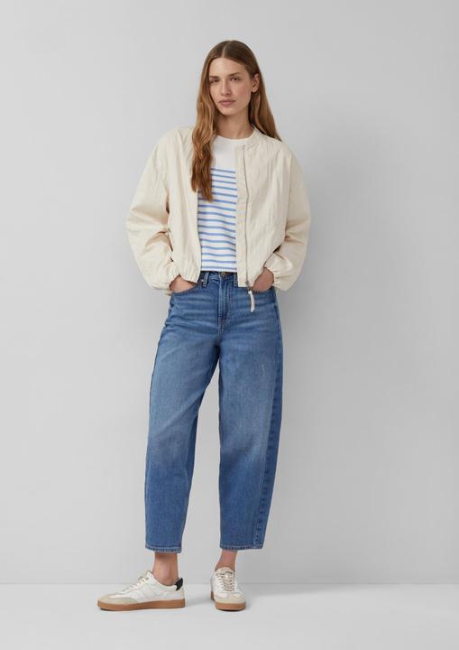 Produktbild s.Oliver Strickpullover Gestreifter Pullover aus Viskosemix (36)