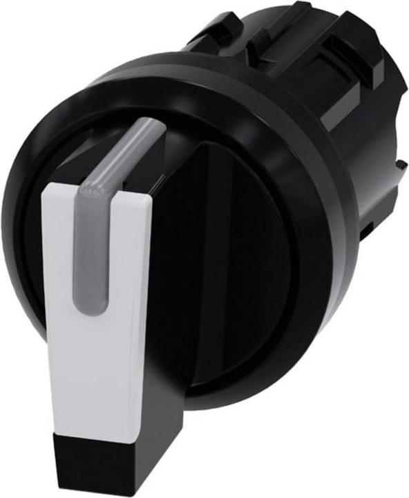 Produktbild Siemens Selector switch, 22mm round black white