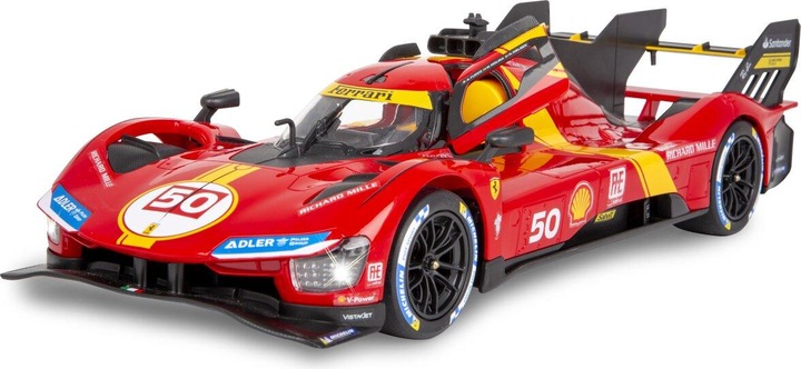 Produktbild Jamara Ferrari 499P 1:14 rot 2,4GHz Tür manuell