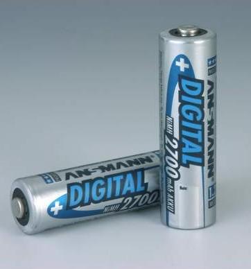 Immagine prodotto Ansmann 1x2 Batteria 2700 Mignon AA 2500 mAh (1 pz., AA, 2500 mAh)