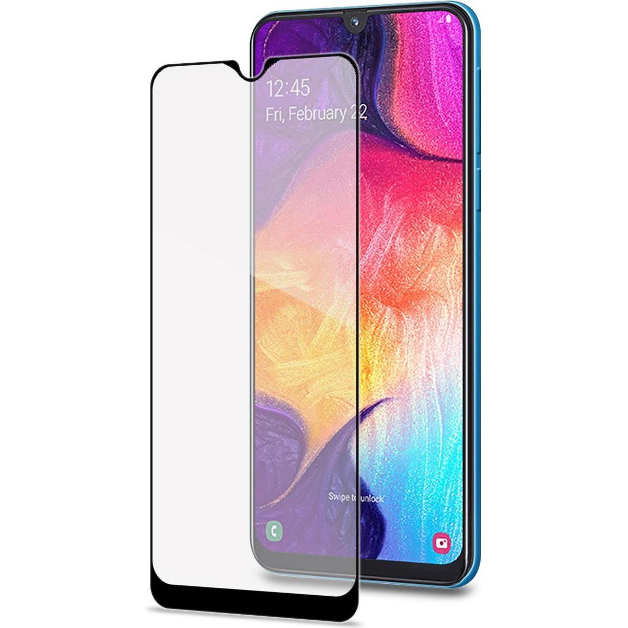 Celly Nero Full Glass (1 Pz., Samsung Galaxy A20e), Pellicola Protettiva Smartphone,