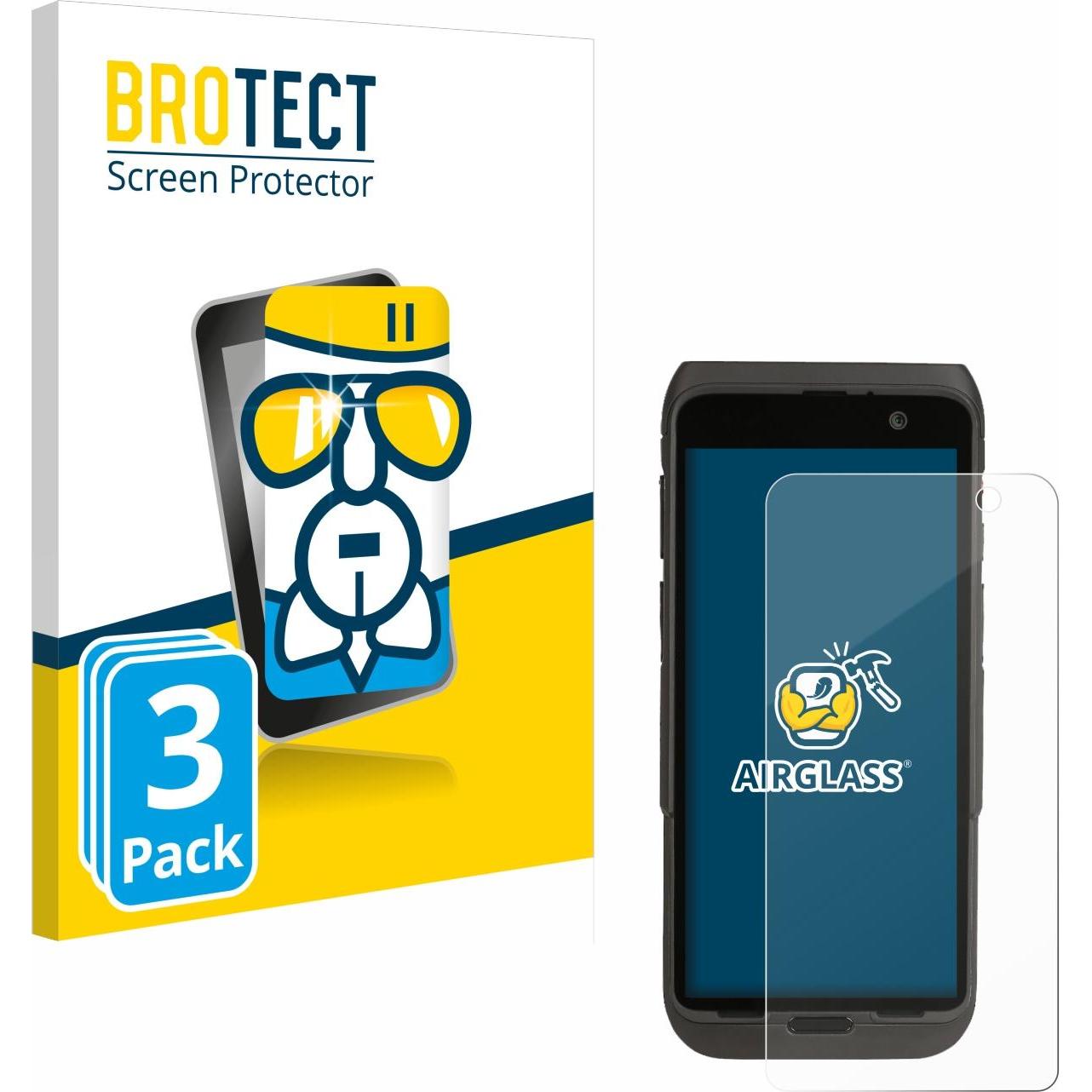 BROTECT AirGlass Panzerglasfolie, Barcode-Scanner Zubehör