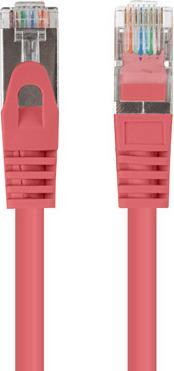 Produktbild Lanberg Patchcord Kat.6 Ftp 0.25m Czerwony Fluke Passed (F/UTP, CAT6, 0.25 m)