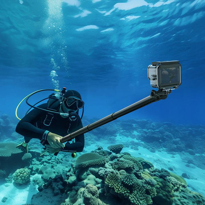 Actual product image Ulanzi VL02 Carbon Fiber Selfie Stick(2.7m)