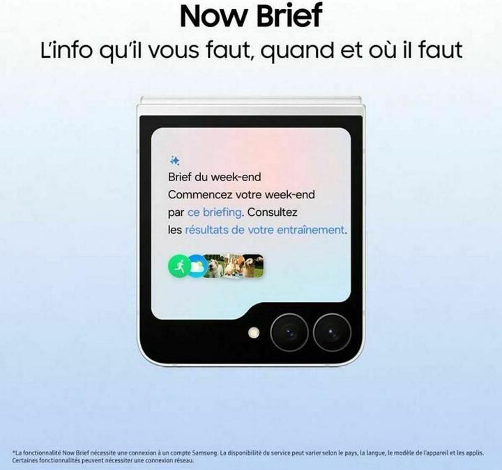 Actual product image Samsung Galaxy Z Flip7 FE (128 GB, Black, 6.70", SIM + eSIM, 5G)