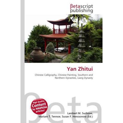 Yan Zhitui, Fachbücher von Miriam T. Timpledon, Lambert M. Surhone, Susan F. Marseken