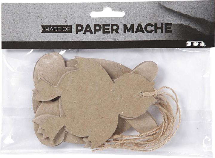 Immagine prodotto Creativ Company Appendino 6 pezzi, Marrone (6 x, 10 x 10 cm)