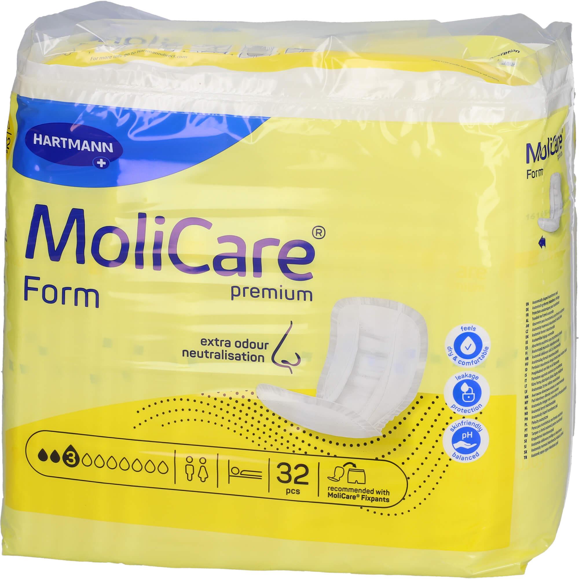 Thumbnail - Hartmann, Inkontinenzhygiene, Molicare Pr Form 3 Tropfen, 32 St