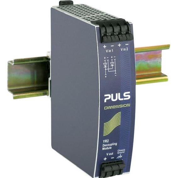 PULS, Alimentazione di sistema, Modulo di ridondanza Alimentatori industriali Montaggio su guida DIN da 124 mm