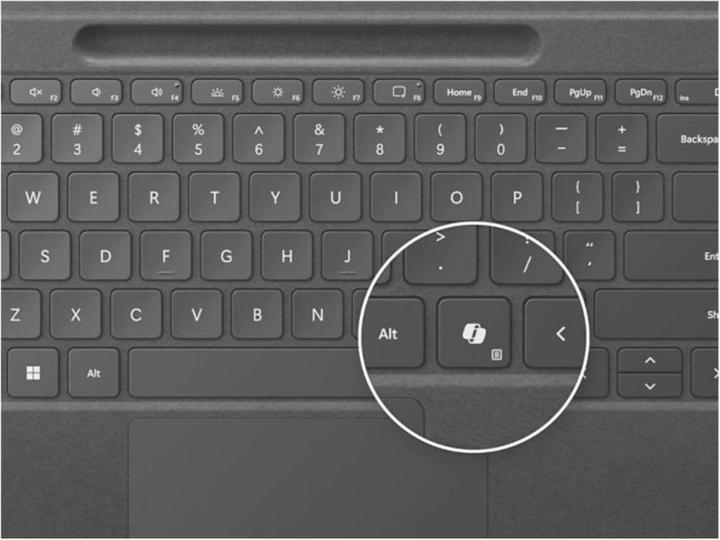 Productafbeelding Microsoft Surface Pro 13-inch Flex toetsenbord (DE, Docking)