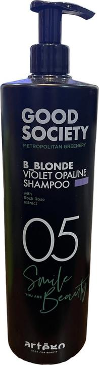 Actual product image Artego Good Society 05 B Blonde Violet Opaline Shampoo 1000ml (1000 ml, Liquid shampoo)