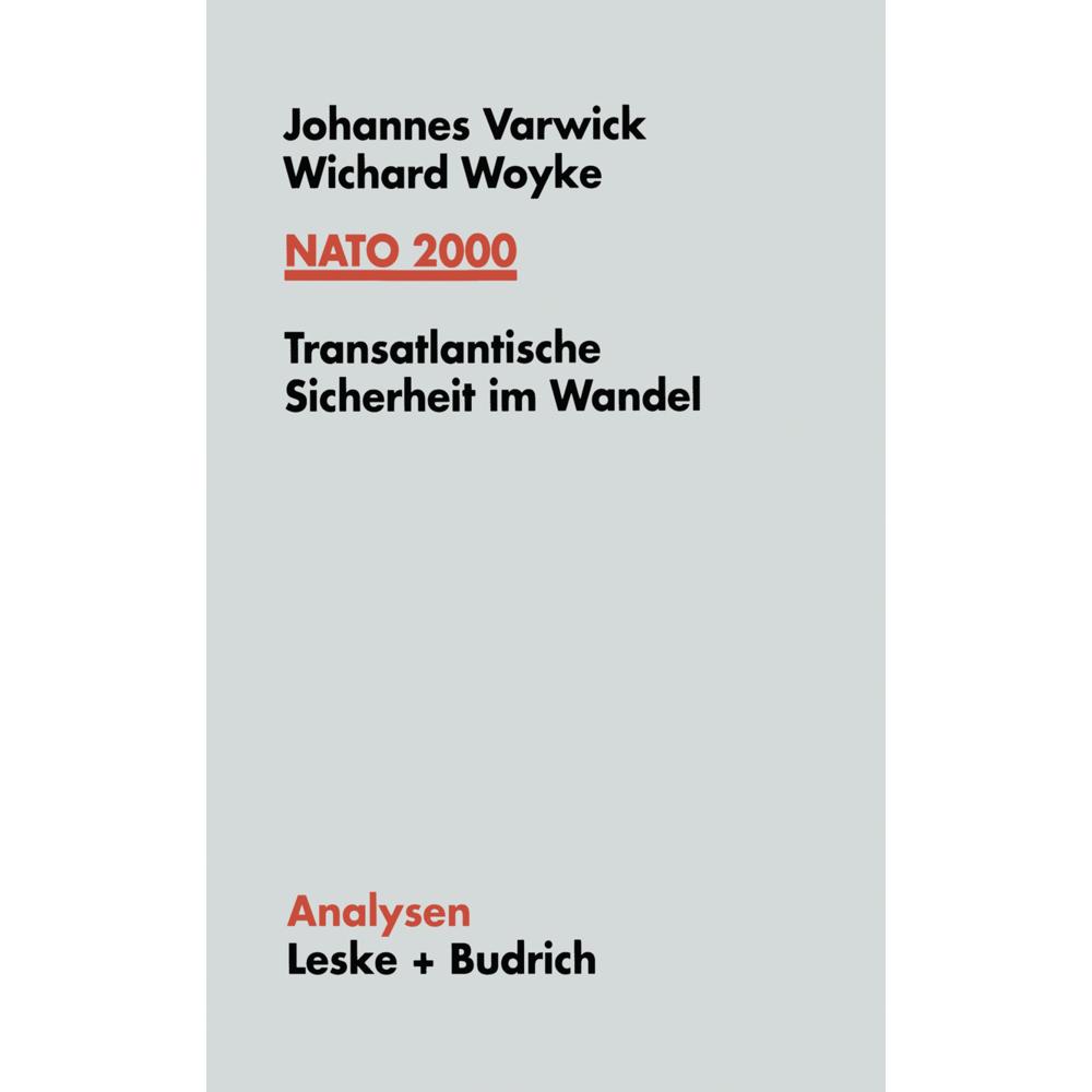 NATO 2000, Fachbücher von Johannes Varwick